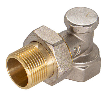 Запорный клапан для радиатора угловой 1/2" СТМ ТЕРМО