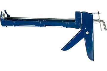 Пистолет д/силикона CE полукорпусной гладкий шток 94101012