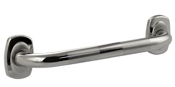 Ручка в ванную прямая 30 см НЕРЖ СТАЛЬ (75101)