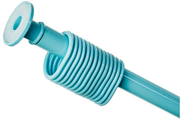 юКарниз для ванны 1-ый голубой 1,2*2,2 прямой (10003)