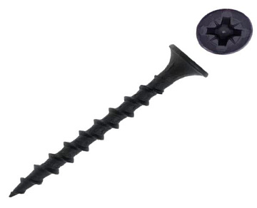 3.5х19 Саморез по г/к оксид.крупн.резьба  (упаковка 50 шт.)
