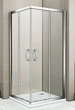 Душевое ограждение Bas Infinity CR-100-C-CH (100*100)