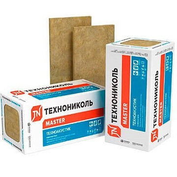 Утеплитель ТЕХНОАКУСТИК (8х1200/600/50) 5,76кв.м, пл.40