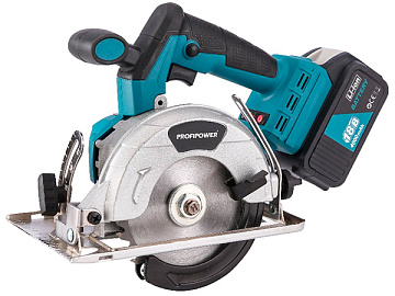 Циркулярная пила аккум. 125мм 18В 2x4.0Ач Profipower Е0084