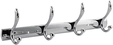 Крючок на планке 4шт BRIMIX усиленный (564)