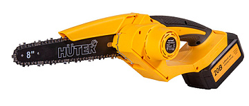 Пила цепная аккум. Huter ELS-20/8-Li-2К-BL (2АКБ, ЗУ) 70/10/40