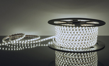 Светодиодная лента LSTR003 220V 14,4W IP65 белый 6500К