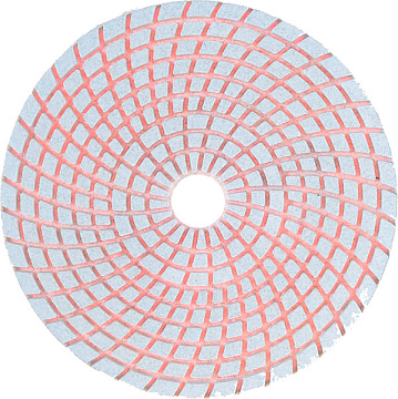 Алмазный гибкий шлиф круг 125мм №100 Trio-Diamond 350100