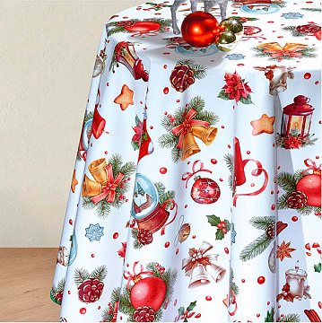 Клеенка Декорама 018А Новый год 1,4*20м