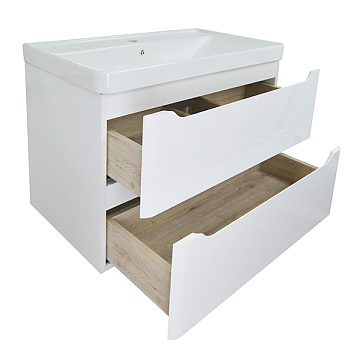 AZARIO LOTOS 70/2 Тумба подвесная с умывальником MONTE-70