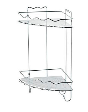 SWENSA Полка угловая 2-х ярусная SWR-072