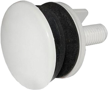 Заглушка для умывальника и мойки БЕЛАЯ D50 (121550)
