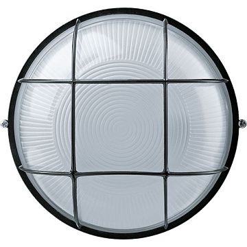 Светильник NAVIGATOR NBL-R2-100-E27/BL 100 Вт Е27 круг черный решетка 94809