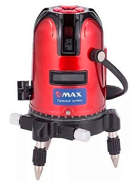 Лазарный уровень (E0032) красный 3 лучей.OMAX