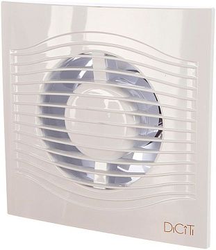 Вентилятор SLIM 4, D 100, осевой вытяжной, декоративный
