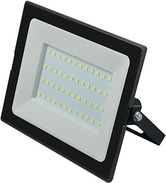 Прожектор UNIEL с/д ULF-Q513 50W/6500K IP65 220-240В BLACK (6500К).