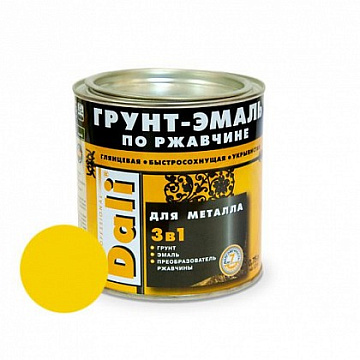 Эмаль DALI RAL 1021 жёлтый 0,75л