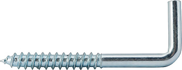 HP-костыль 4*40 Стальной оцинкованный крюк (300)