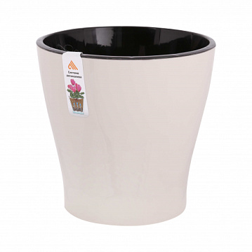 Горшок д/цветов Лея 5л серый М7930