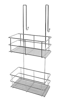 Полка CADDY 2-яр. 25*18*59 хром SWR-1006-02-CHM