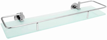 Полка Long стекло, с бортом 50см L034-50