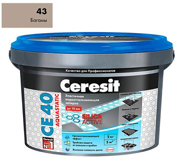 Затирка CERESIT СЕ40 №43 Багама беж 2кг