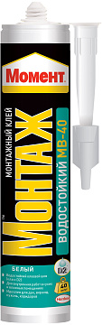 Клей ВОДОСТОЙКИЙ МВ-40 300гр МОНТАЖ Момент 1874633 (9)