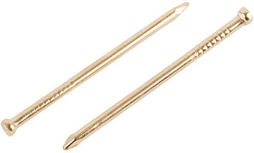 Гвоздь финишный латунь 1,4*45