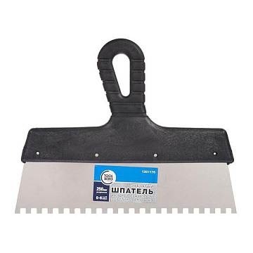 Шпатель Т4Р фасадный зубчатый 6х6 250мм 1201176