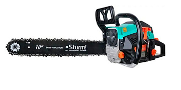 Бензопила  2.3кВт 18" 72зв 0,325" Sturm! GC9945