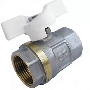 Кран шаровый d20(3/4) В/В бабочка СТК серия5000 (5020.04)