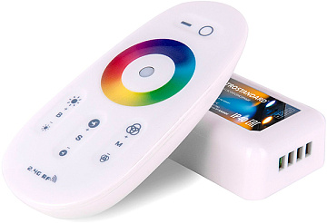 Контроллер RGB с ПДУ RF RGB 18A IP40 сенсорный