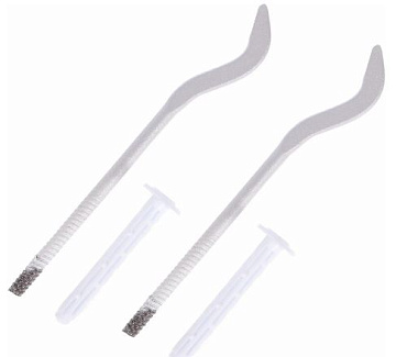 Комплект кронштейнов (серые)