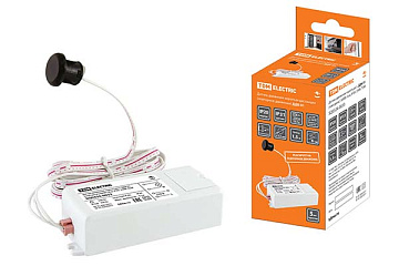Датчик движения TDM ДДК-01 500Вт на взмах руки , 6см, IP20, 230В, SQ0324-0033