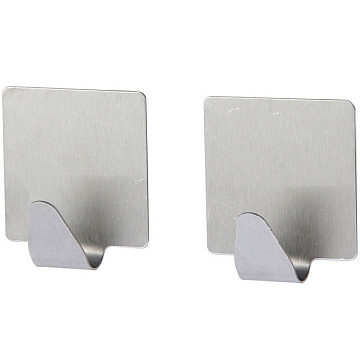 Крючок KLEBER Home двойной на липк.ленте H24