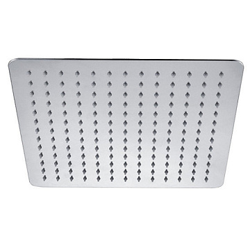 юERLIT Душ тропический квадрат 200 мм  нерж сталь (2111030004)