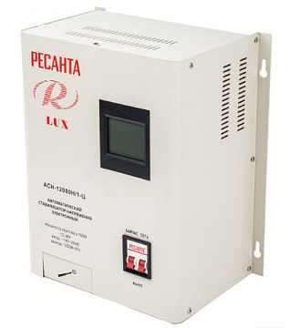 Стабилизатор напряжения Ресанта АСН-12000Н/1-Ц (Lux) 63/6/22