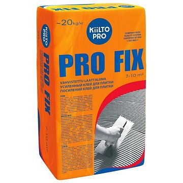 Клей PRO FIX для плитки и керамогранита круп.формат 20кг KIILTO