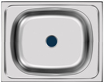 Мойка из нержавеющей стали VLADIX (500*400*0.4) глубина-130