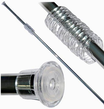 Карниз для ванной 2,8м МЕТАЛЛИК (281017)