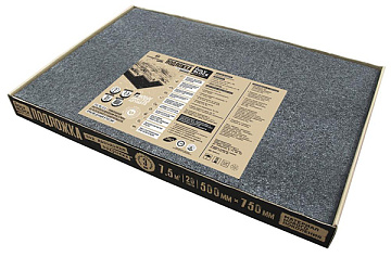 Подложка Royce PolyBlock под ламинат 750х500х3мм (7,5 м2)