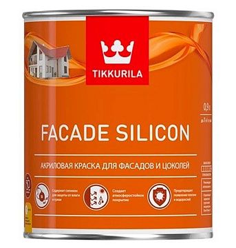 Tikkurila краска фасадная Facade Silicon  0,9л база С