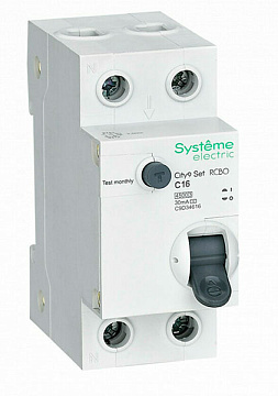 ВА С16А 1P 4.5kA 230В Systeme C9D34616