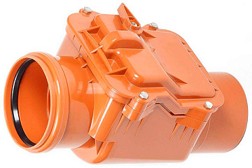 Клапан обратный канализ. "RTP" (наружный) d50