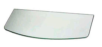 Полка стекл. фигур. матов. 60x25x0.6см LCU625SW