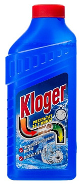 Средство Kloger д/очистки труб 0,5л 602412