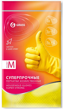 Перчатки GRASS резиновые M 0741