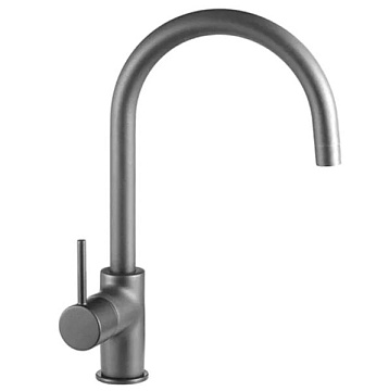 Смеситель ЛАТУНЬ для кухни AZARIO TASCO серый гранит матовый (AZ-151644307)