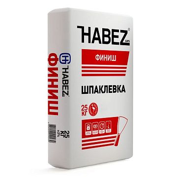 Шпаклёвка HABEZ ФИНИШ 25кг (45)