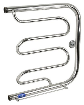 Полотенцесушитель водяной ФОКСТРОТ-ЛИАНА С ПОЛКОЙ d32*2мм 500*500 (фл5050)